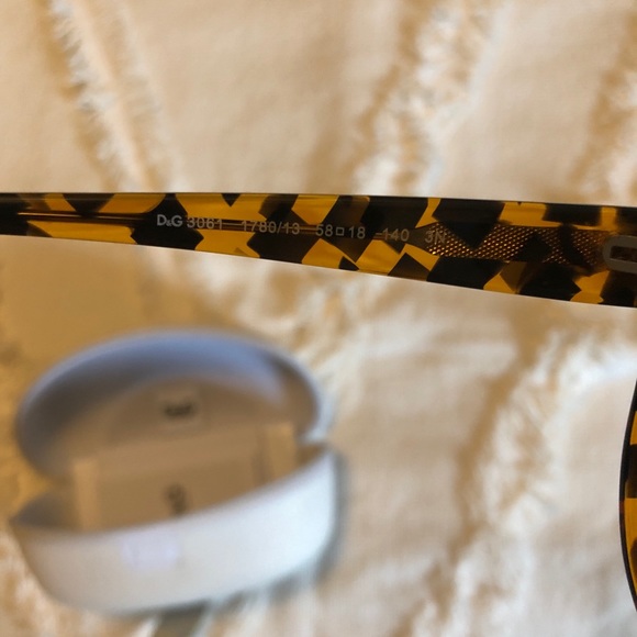 Dolce & Gabbana Tortoise Shell Sunglasses main image 7